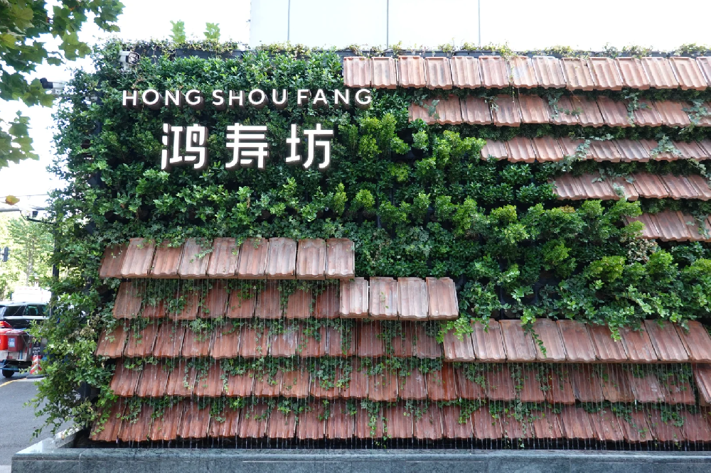 创意植物墙花镜设计施工
